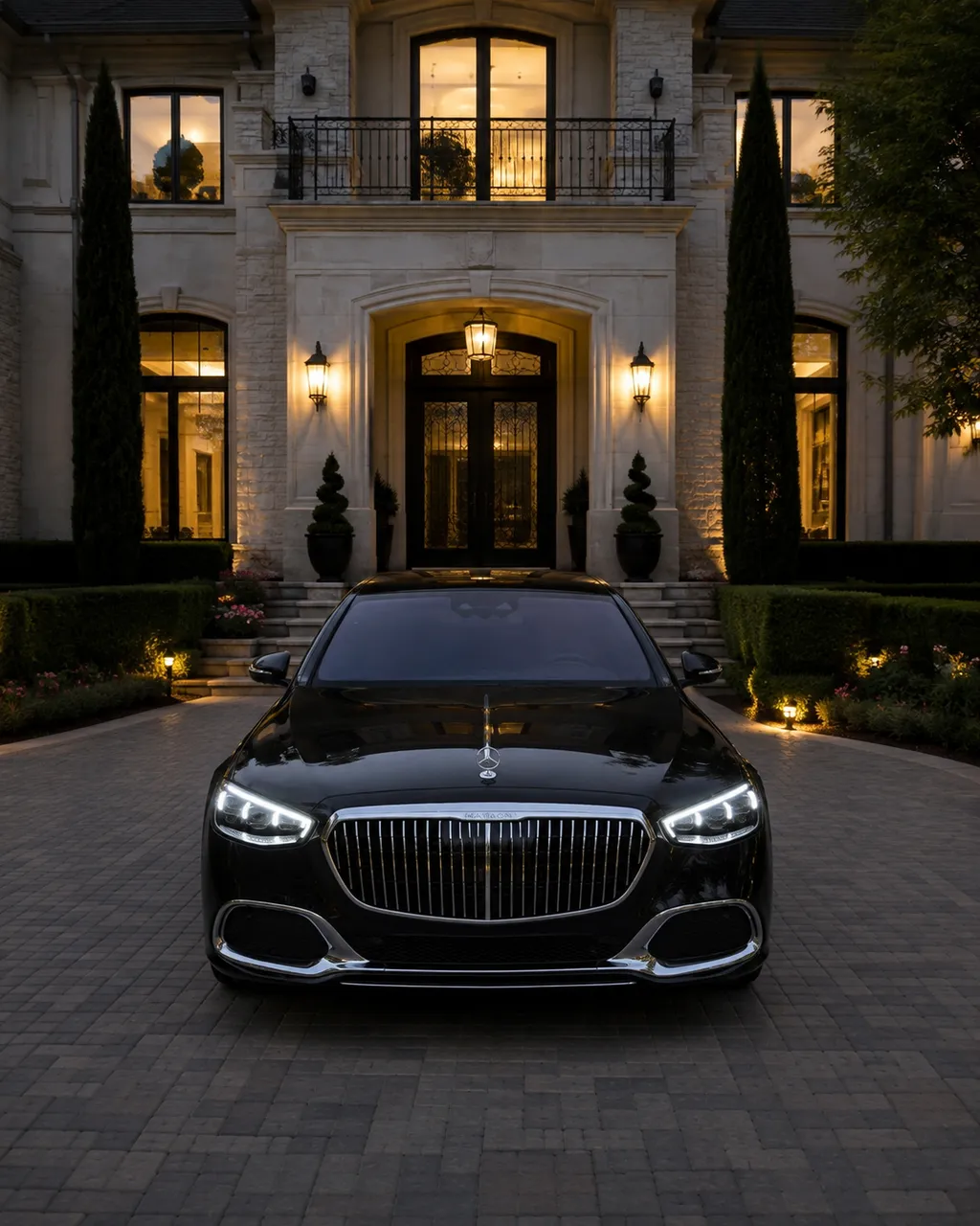 Mercedes Maybach S580 — Black sedan rental #2 Mercedes Maybach S580 — Black sedan rental #2